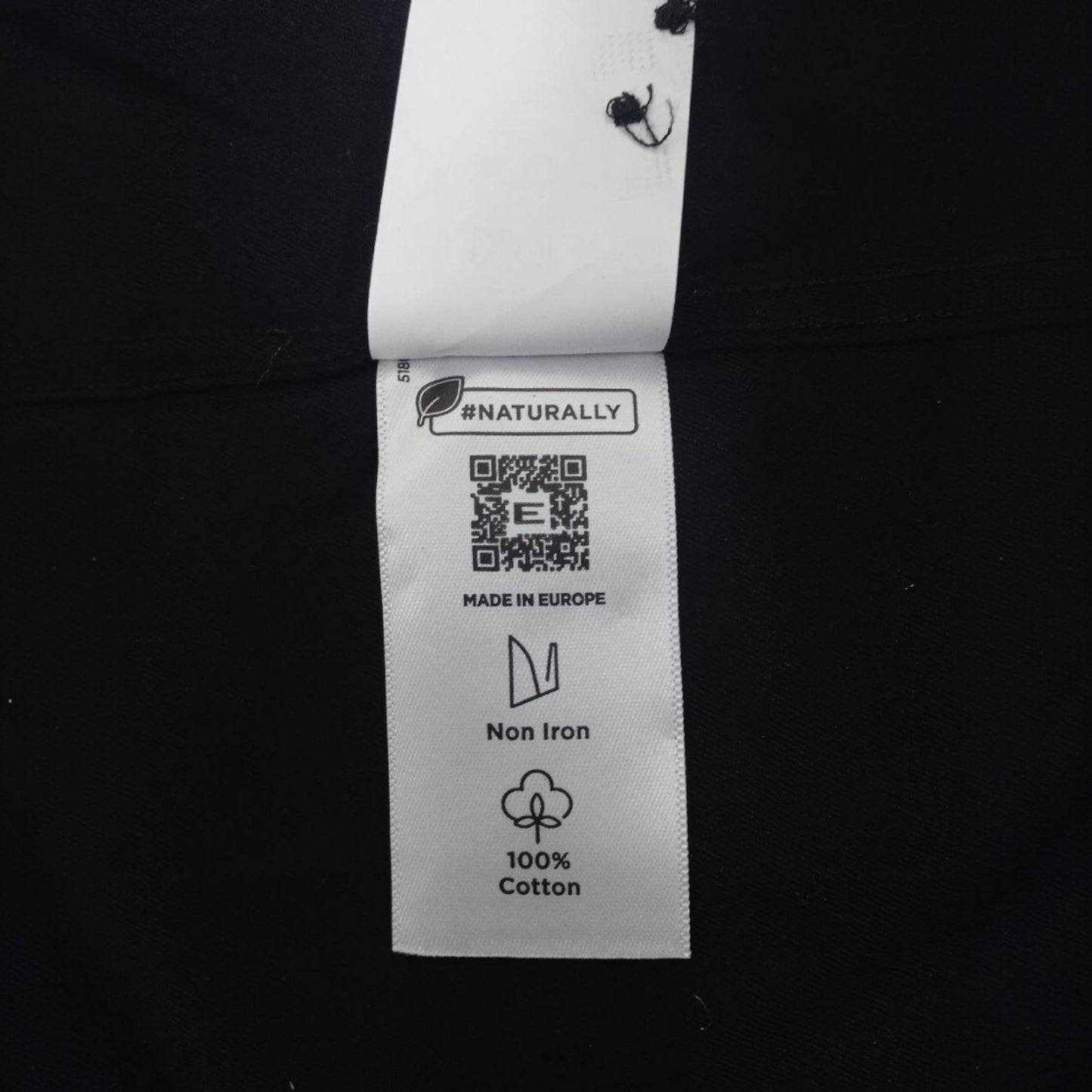 Men's branded shirt with embroidery. Golden Ears of Wheat.