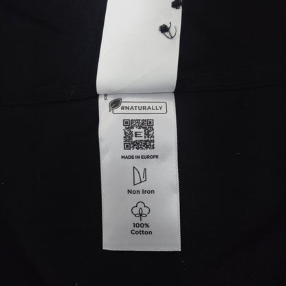 Men's branded shirt with embroidery. Golden Ears of Wheat.