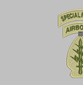 Special Forces, Airborne (digital design) / Спеціальні сили Повітряно-десантних військ США (макет)