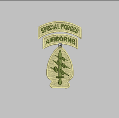 Special Forces, Airborne (digital design) / Спеціальні сили Повітряно-десантних військ США (макет)