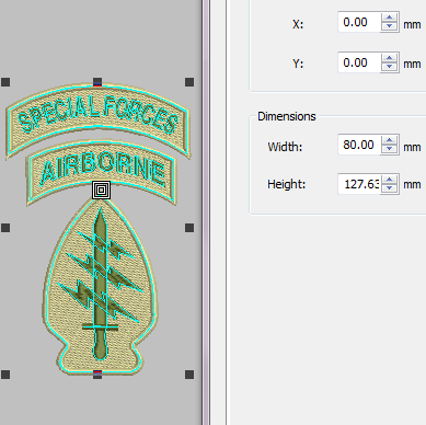Special Forces, Airborne (digital design) / Спеціальні сили Повітряно-десантних військ США (макет)