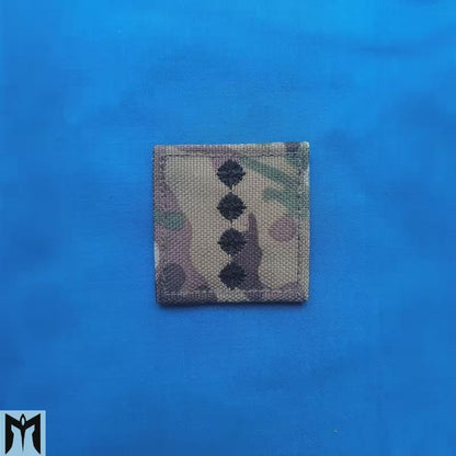 Chest rank patch "Captain" / Нагрудний погон "Капітан"