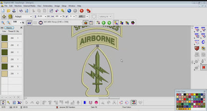 Special Forces, Airborne (digital design) / Спеціальні сили Повітряно-десантних військ США (макет)